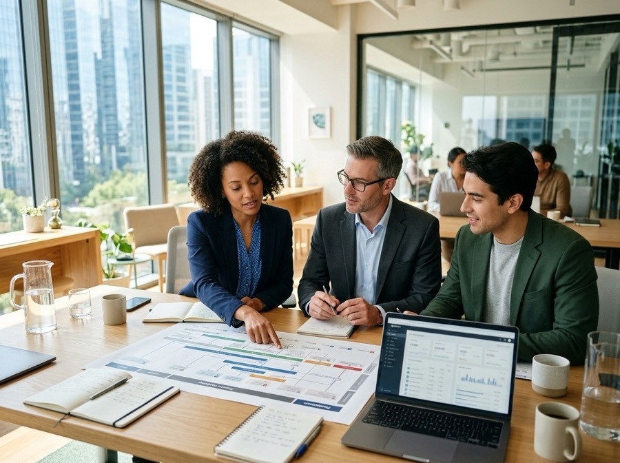 Professional services team