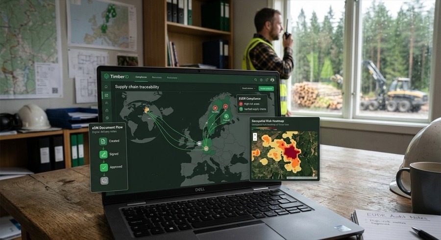 TimberID - Green Compliance and Traceability Platform