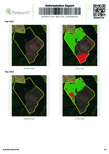 Satellite Imagery Deforestation Analysis