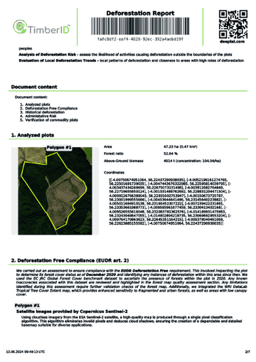 Satellite Imagery Deforestation Analysis