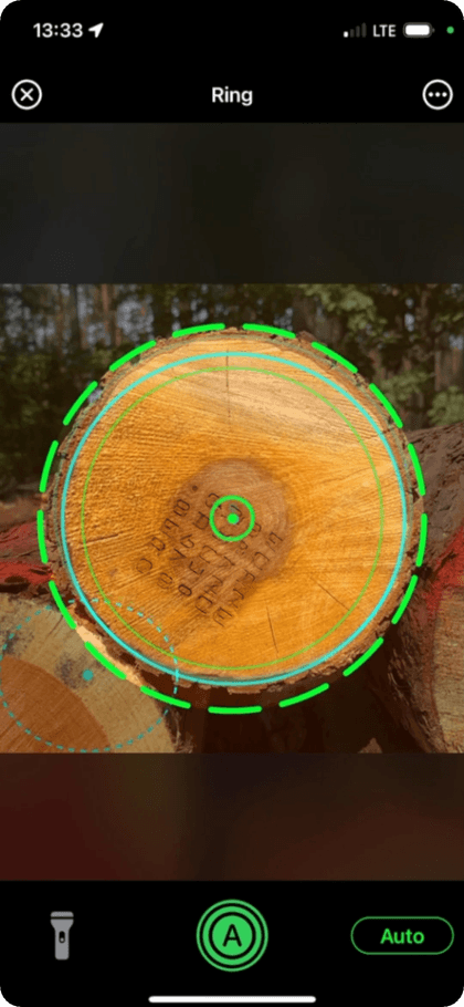 log measurement of